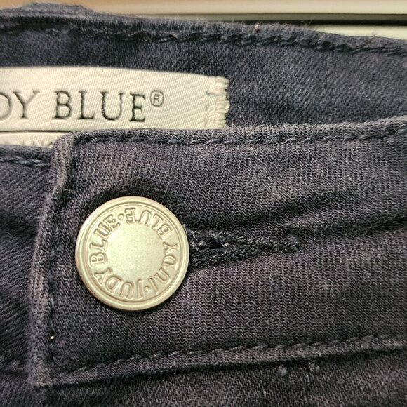 Judy Blue super flare jeans size 11/ 30 Raw hems bell bottom - Picture 14 of 16